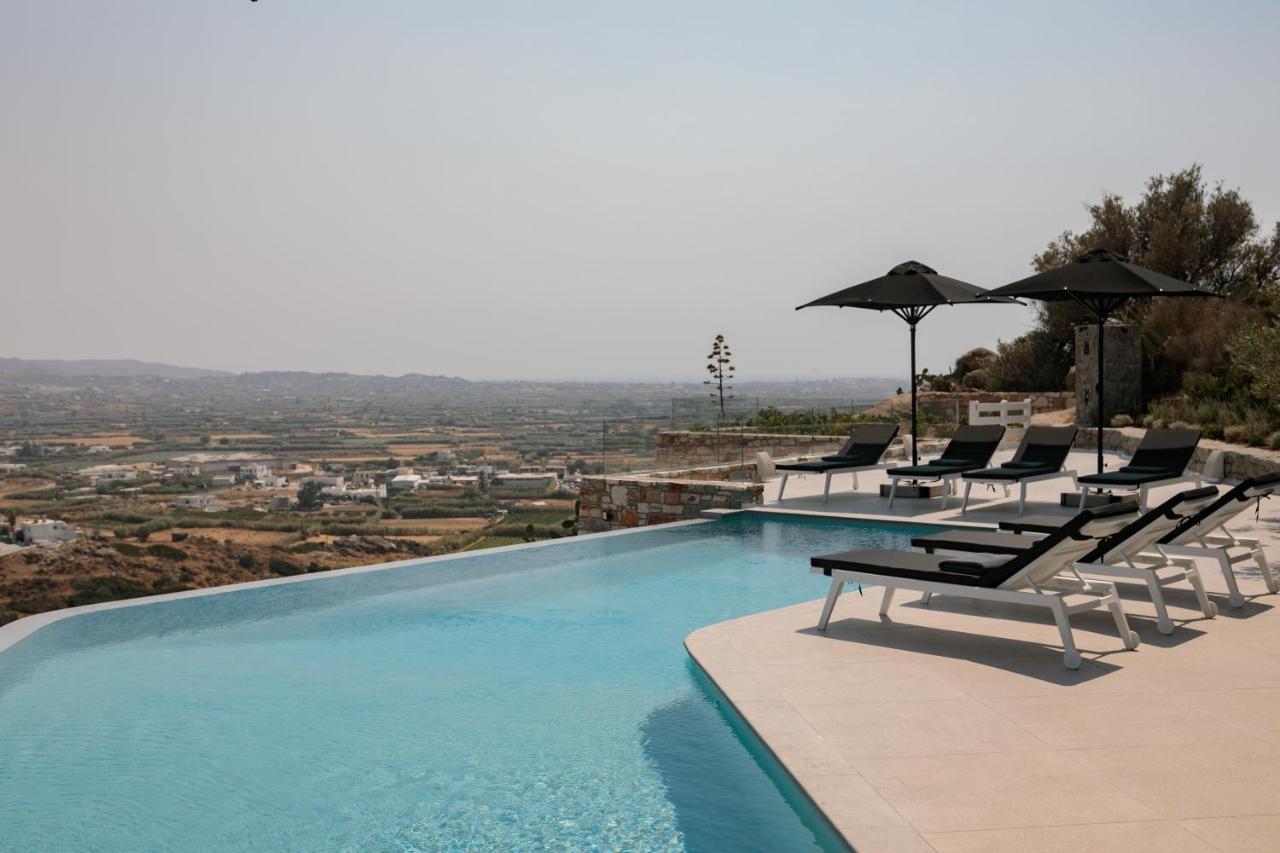 Wow Panoramic View Deluxe Villas Agkidia Exterior photo