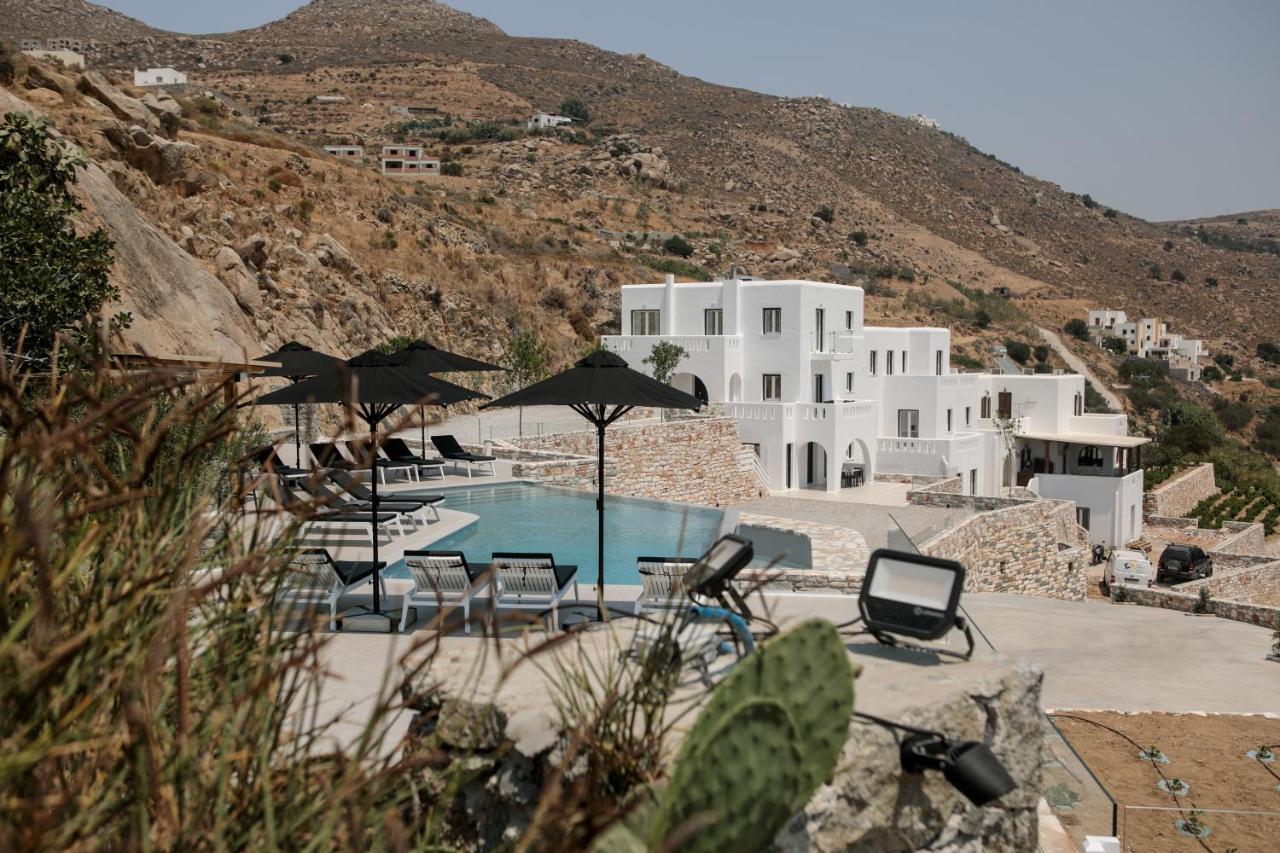 Wow Panoramic View Deluxe Villas Agkidia Exterior photo