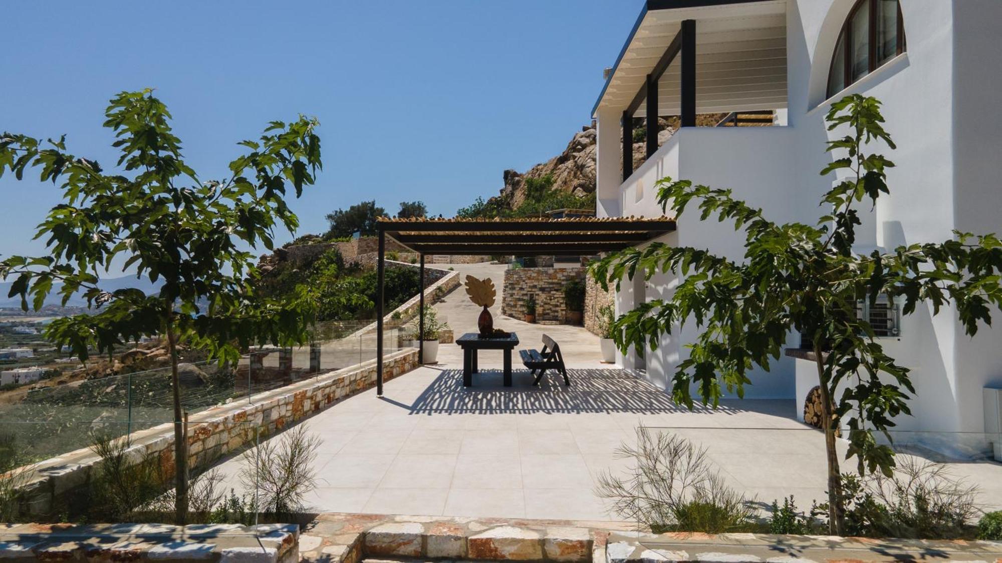 Wow Panoramic View Deluxe Villas Agkidia Exterior photo